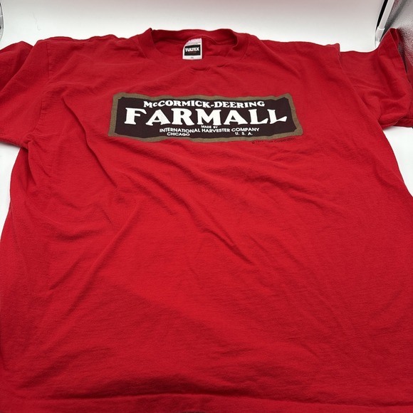 Tultex Other - Vintage McCormick Deering Farm all International Harvester T-shirt 1992 2XL